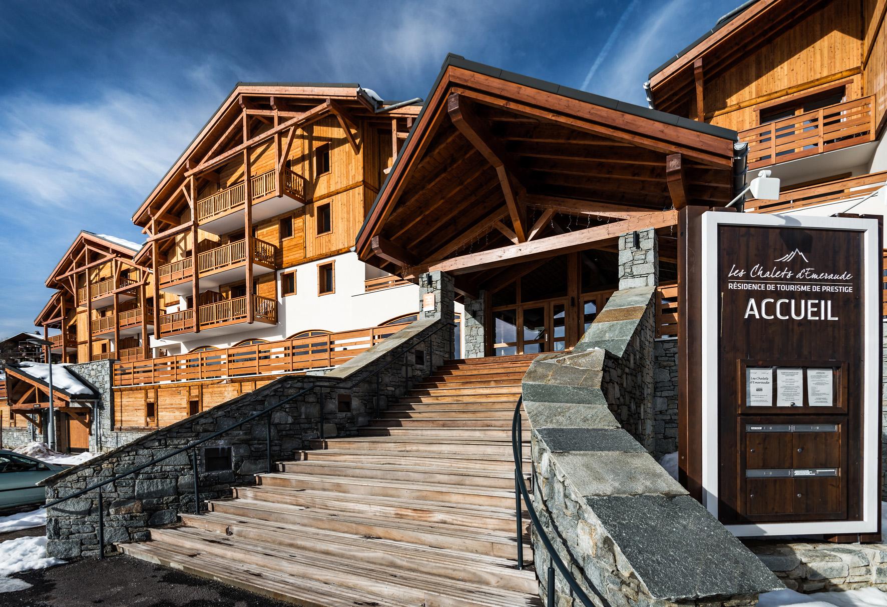 Lagrange Vacances Les Chalets D'Emeraude オトリュス エクステリア 写真